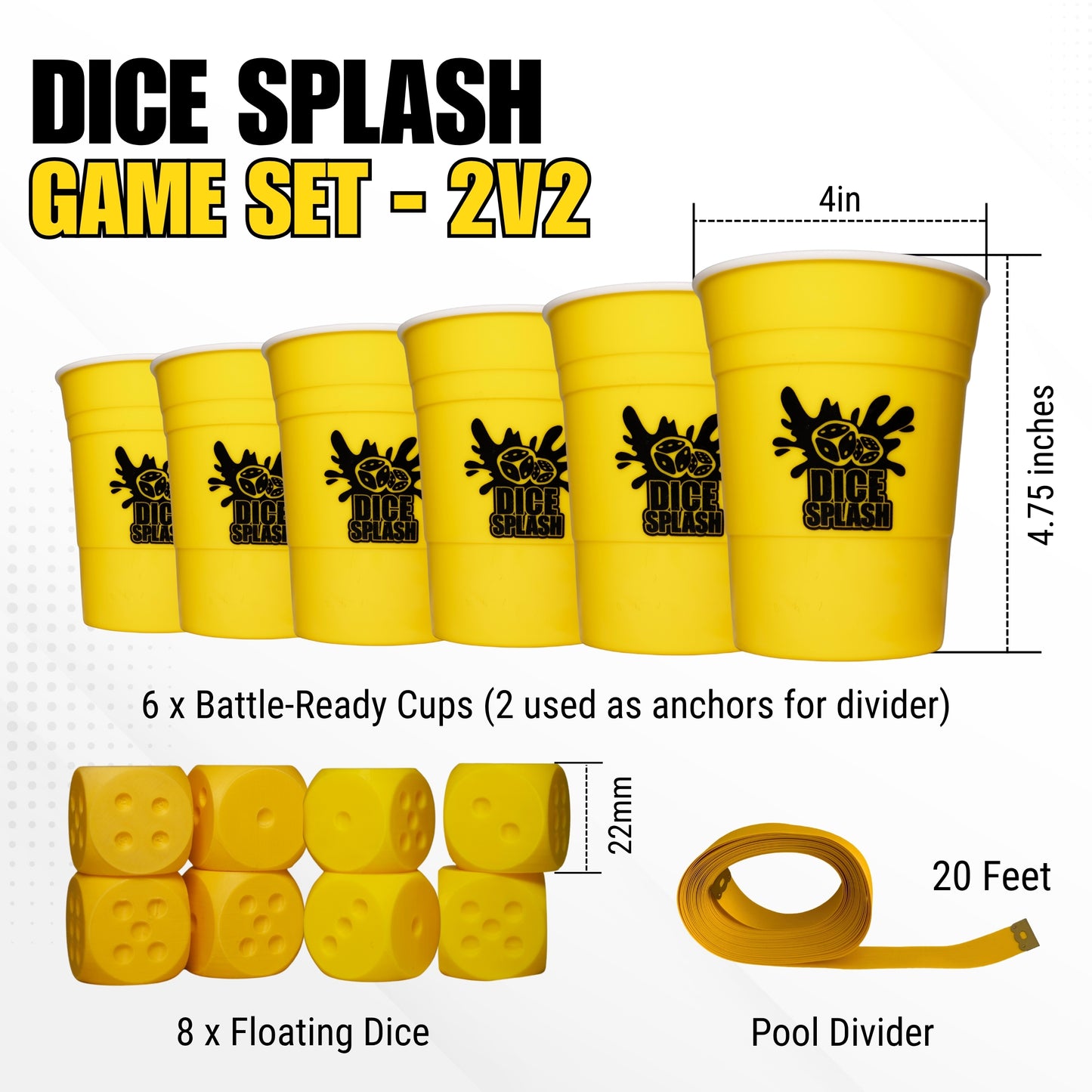 Dice Splash Original - 2v2